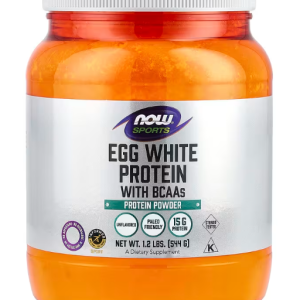 NOW Foods, Sports, חלבון חלבון ביצה עם חומצות אמינו מסועפות שרשרת, אבקת חלבון, ללא טעם, 544 גרם NOW Foods, Sports, חלבון חלבון ביצה עם חומצות אמינו מסועפות שרשרת, אבקת חלבון, ללא טעם, 544 גרם